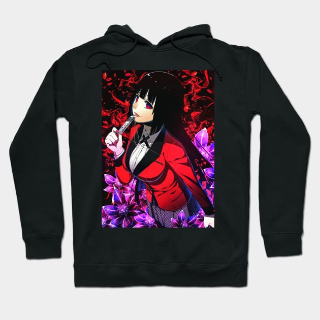 Yumeko Jabami Hoodie by syanart